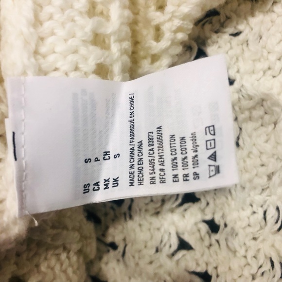 NWT🎉HP🎉🦅American Eagle Outfitters🦅Gorgeous Crewneck🦅Measurements in Pics🦅 - Picture 11 of 16